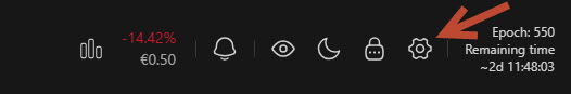 Cogwheel icon